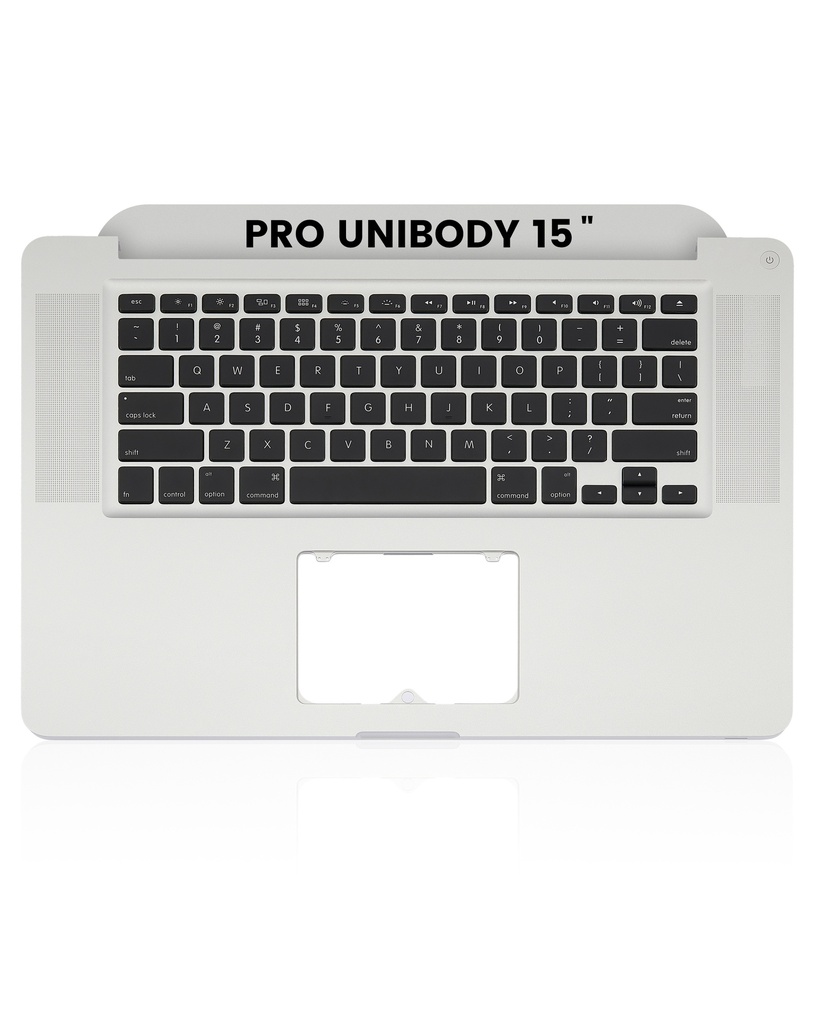 Top Case With Keyboard Compatible For MacBook Pro Unibody 15&quot; (A1286 / Mid 2010 / Early 2011 / Late 2011 / Mid 2012) (US English) (Used OEM Pull: Grade New)