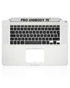 Top Case And Keyboard Compatible For MacBook Pro Unibody 15&quot; (A1286 / Mid 2009) (UK English)