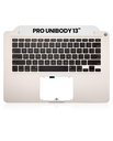 Top Case + Keyboard Compatible For MacBook Pro Unibody 13&quot; (A1278 / Late 2011 / Mid 2012) (US English) (Used OEM Pull: Grade B)