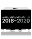 Complete LCD Display Assembly Compatible For MacBook Pro 13&quot; (A1989 / Late 2018 / Early 2019) (A2159 / Mid 2019) (A2289 / A2251 / Mid 2020) (Used OEM Pull: Grade A) (Silver)