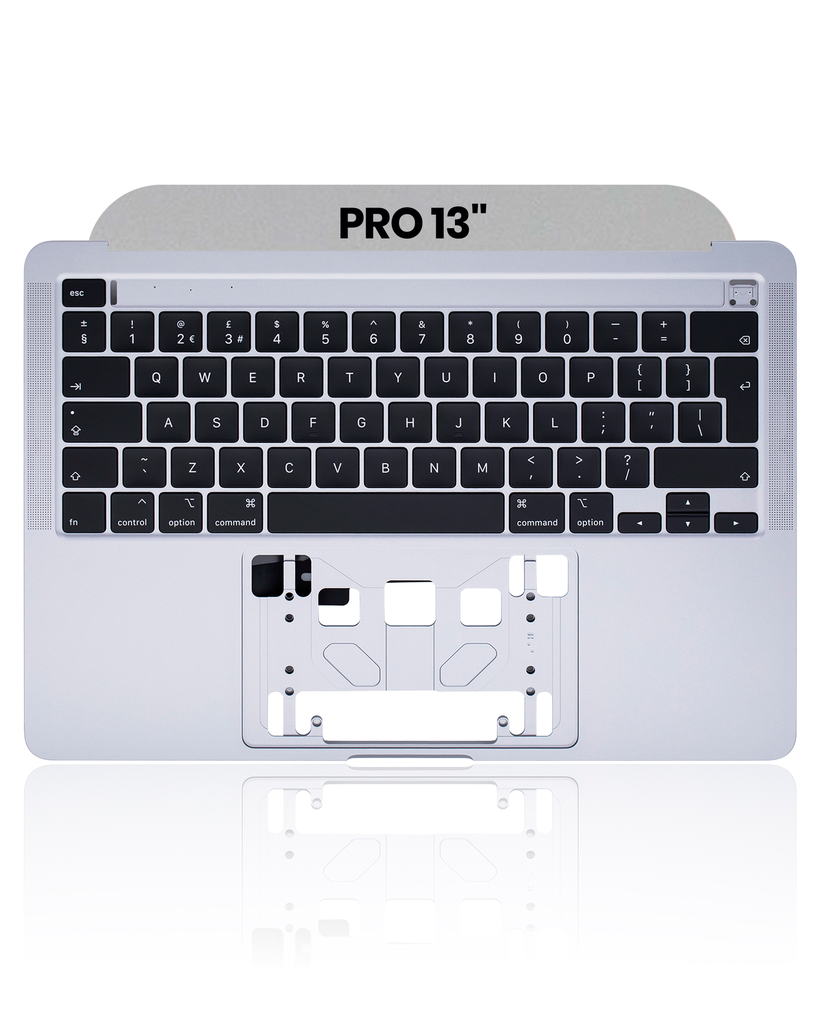 Top Case With Keyboard Compatible MacBook Pro 13&quot; (A2289 / Early 2020) (UK Keyboard) (Used OEM Pull: Grade New) (Space Gray)