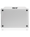 Bottom Case Compatible For MacBook Pro 15&quot; W/ Touch Bar (A1707 / Late 2016 / Mid 2017) (A1990 / Late 2018 / Early 2019) (Silver)