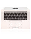 Top Case With Keyboard Compatible For MacBook Pro 15&quot; W/ Touch Bar (A1707 / Late 2016 / Mid 2017) (US Keyboard) (Used OEM Pull: Grade B/C) (Silver)