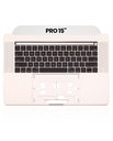 Top Case With Keyboard Compatible For MacBook Pro 15&quot; W/ Touch Bar (A1707 / Late 2016 / Mid 2017) (US Keyboard) (Used OEM Pull: Grade A) (Silver)