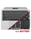 Top Case Assembly (With Battery And Keyboard) Compatible For MacBook Pro 13&quot; (A1989 / Late 2018 / Early 2019) (US Keyboard) (Space Gray)
