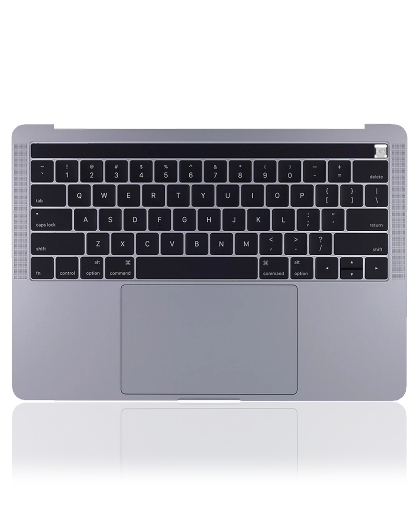 Top Case With Keyboard &amp; Trackpad Compatible For MacBook Pro 13&quot; (A1989 / Late 2018 / Early 2019) (UK Keyboard) (Used OEM Pull: Grade A) (Space Gray)
