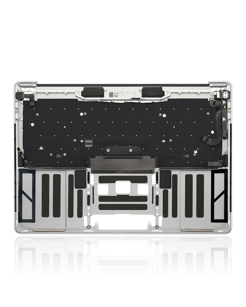 Top Case With Keyboard &amp; Trackpad Compatible For MacBook Pro 13&quot; W/ Touch Bar (A1706 / Late 2016 / Mid 2017) (UK English) (Used OEM Pull: Grade A) (Silver)