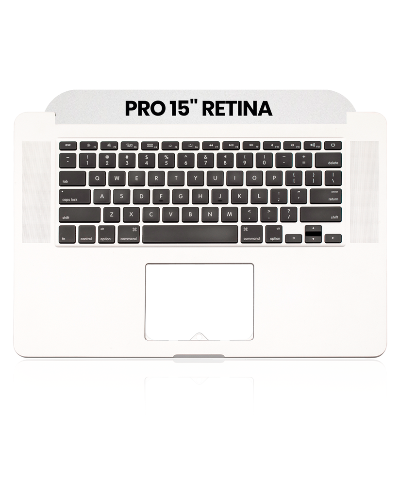 Top Case With Keyboard And Microphone Compatible For MacBook Pro 15&quot; Retina (A1398 / Late 2013 / Mid 2014) (US English) (Used OEM Pull: Grade A)