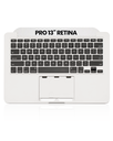Top Case With Keyboard Compatible For MacBook Pro 13&quot; Retina (A1502 / Late 2013 / Mid 2014) (US English) (Used OEM Pull: Grade A)