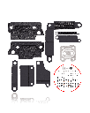 Full Set Small Metal Bracket And Screw Set Compatible For MacBook Pro 13&quot; (A2338 / Late 2020)