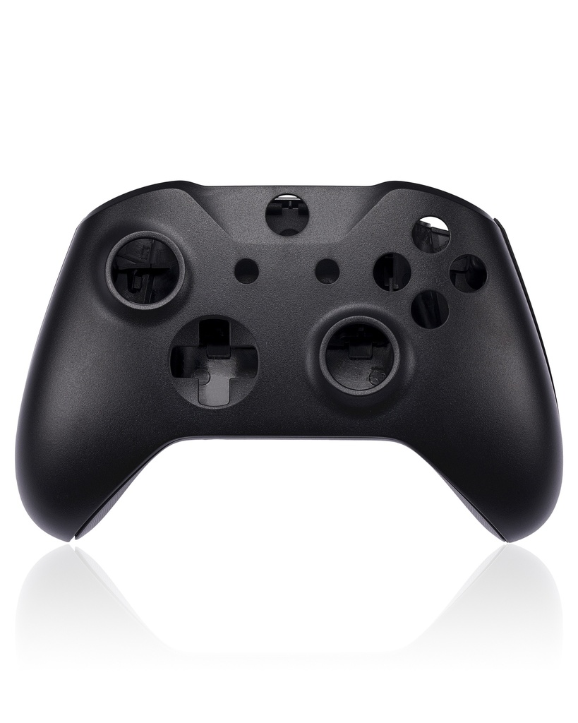 Console Shells (Top and Bottom) (Black) Compatible For Xbox One X