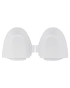 Left / Right Trigger Button Covers Compatible For Xbox Series S / X (White)