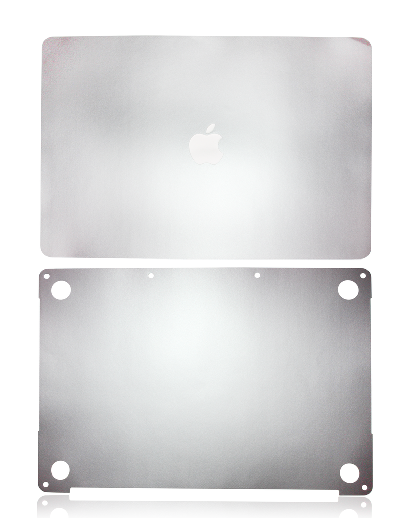 2 in 1 (Top and Bottom) Skin Compatible For MacBook Pro 13&quot; (A1989 / Late 2018 / Early 2019) (A2159 / Mid 2019) (Space Gray)