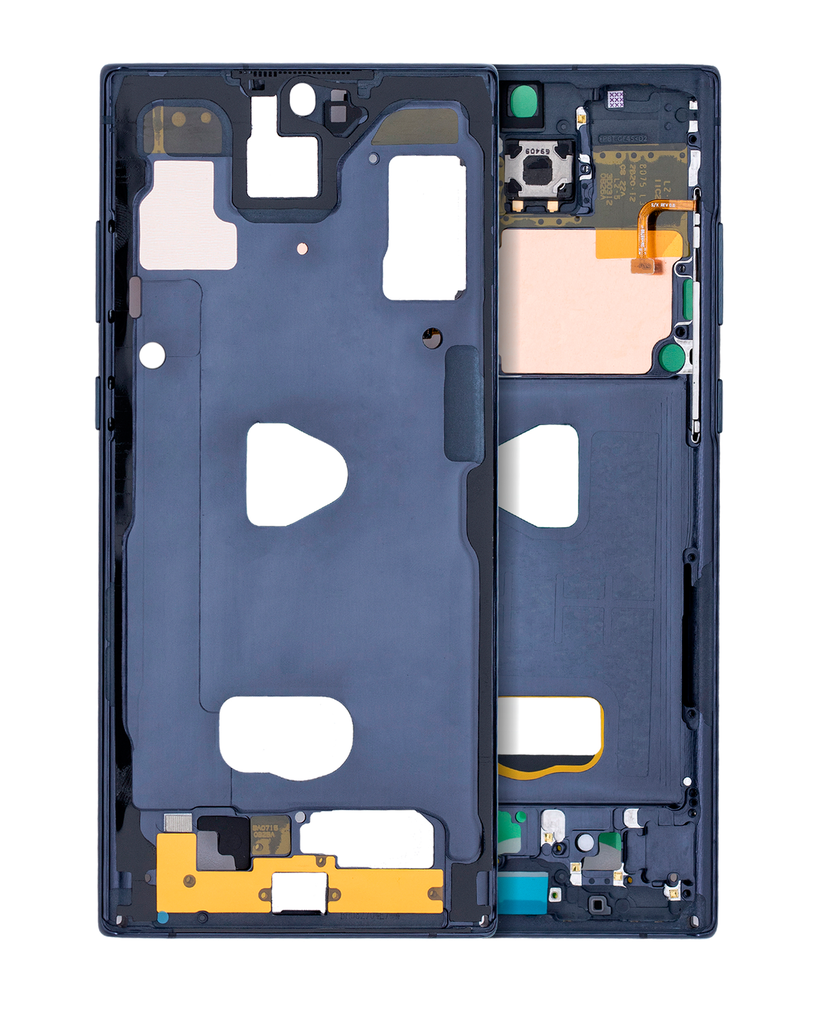 Mid-Frame Housing Compatible For Samsung Galaxy Note 10 Plus (Aura Black)