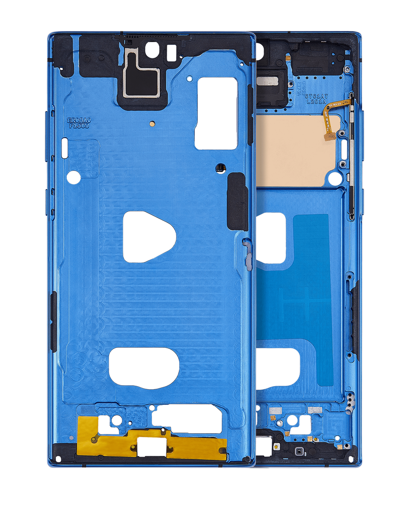 Mid-Frame Housing Compatible For Samsung Galaxy Note 10 Plus (Aura Blue)
