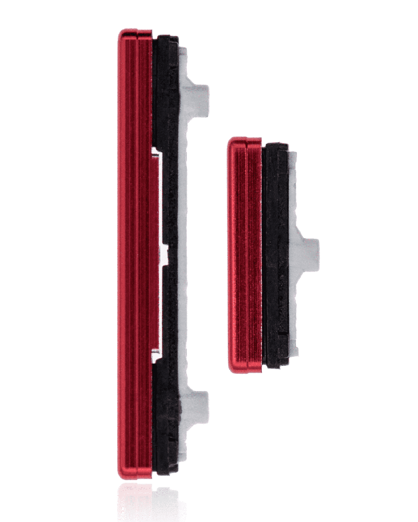 Hard Buttons (Power / Volume) Compatible For Samsung Galaxy Note 10 Plus / 5G (Aura Red)