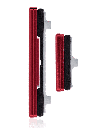 Hard Buttons (Power / Volume) Compatible For Samsung Galaxy Note 10 Plus / 5G (Aura Red)