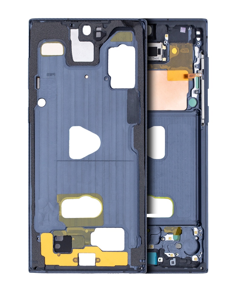 Mid-Frame Housing Compatible For Samsung Galaxy Note 10 (Aura Black)