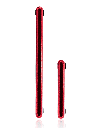 Hard Buttons (Power / Volume) Compatible For Samsung Galaxy Note 10 (Aura Red)