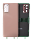 Back Cover Glass With Camera Lens Compatible Samsung Galaxy Note 20 Ultra (Mystic Bronze) (Service Pack)