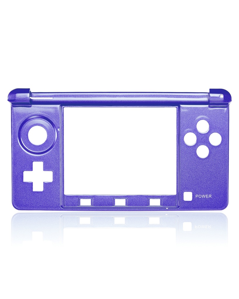 Mid-Frame Housing Compatible For Nintendo 3DS (Purple)