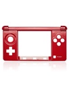 Mid-Frame Housing Compatible For Nintendo 3DS (Red)
