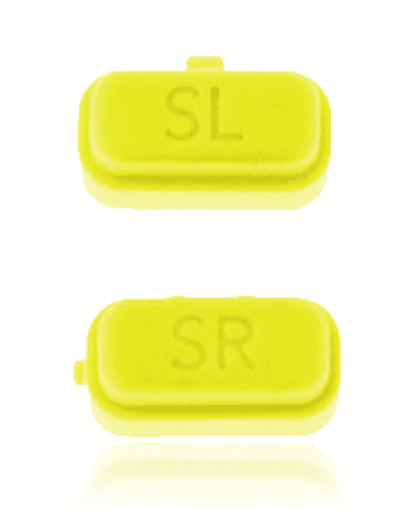 SR and SL Switch Button Compatible For Nintendo Switch Joy Con Controller (2 Piece Set) (Yellow)