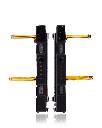 Plastic Rail (Right+Left) With Flex Cable for Nintendo Switch (Gray)