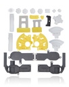 Complete Button Assembly for Nintendo Switch Lite (Yellow)