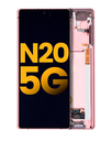 OLED Assembly With Frame Compatible For Samsung Galaxy Note 20 5G (Refurbished) (Mystic Bronze)