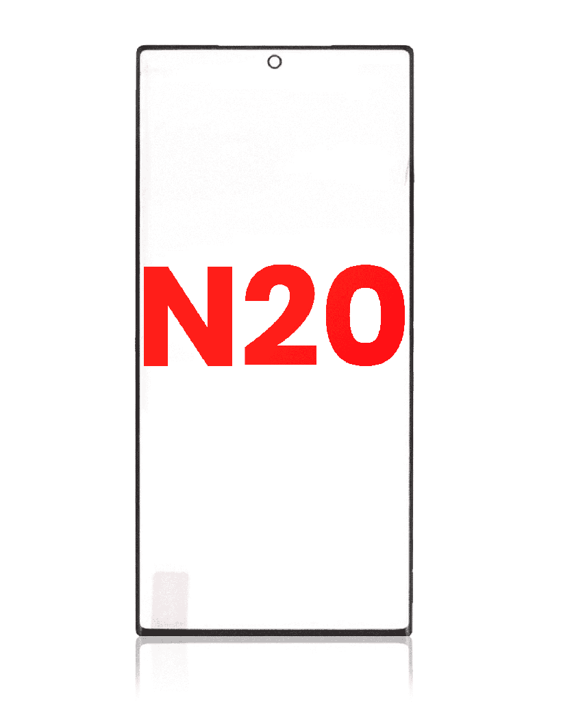 2 in 1 Front Glass With OCA Pre-Installed Compatible For Samsung Galaxy Note 20