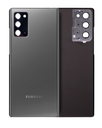 Back Cover Glass With Camera Lens Compatible For Samsung Galaxy Note 20 5G (Service Pack) (Mystic Gray)