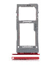 Single Sim Card Tray Compatible For Samsung Galaxy Note 10 Lite (Aura Red)