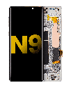 OLED Assembly With Frame Compatible For Samsung Galaxy Note 9 (Refurbished) (Cloud Silver)