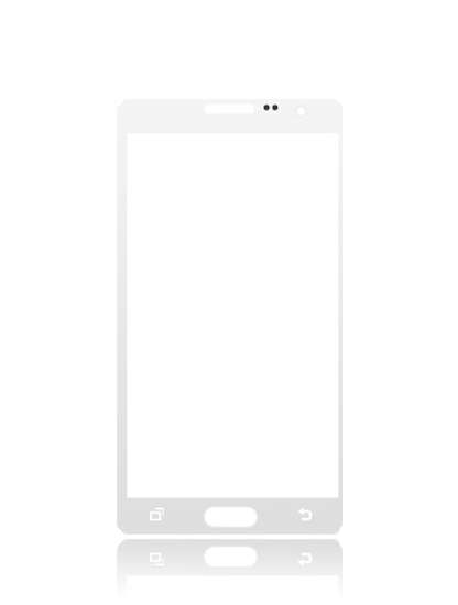 Front Glass Compatible For Samsung Galaxy Note 4 (White)