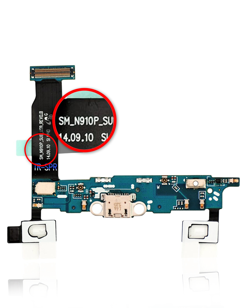 Charging Port Flex Cable Compatible For Samsung Galaxy Note 4 (N910P) (Sprint)