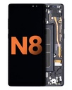 OLED Assembly With Frame Compatible For Samsung Galaxy Note 8 (Blemish: Grade D) (Midnight Black)