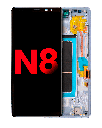 OLED Assembly With Frame Compatible For Samsung Galaxy Note 8 (Aftermarket Plus) (Orchid Gray)
