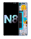 OLED Assembly With Frame Compatible For Samsung Galaxy Note 8 (Service Pack) (Orchid Gray)