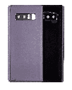 Back Cover Glass With Camera Lens Compatible For Samsung Galaxy Note 8 (No Logo) (Aftermarket Plus) (Orchid Gray)