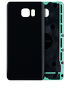 Back Cover Glass Compatible For Samsung Galaxy Note 5 (No Logo) (Aftermarket Plus) (Black Sapphire)