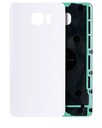 Back Cover Glass Compatible For Samsung Galaxy Note 5 (No Logo) (Aftermarket Plus) (White Pearl)