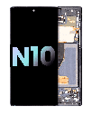 OLED Assembly With Frame Compatible For Samsung Galaxy Note 10 (Service Pack) (Aura Black)