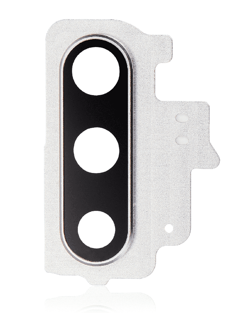 Back Camera Lens With Bracket / Bezel Compatible For Samsung Galaxy Note 10 (Aura White)
