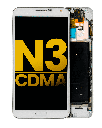 OLED Assembly With Frame Compatible For Samsung Galaxy Note 3 (Refurbished) (Verizon / Sprint) (White)