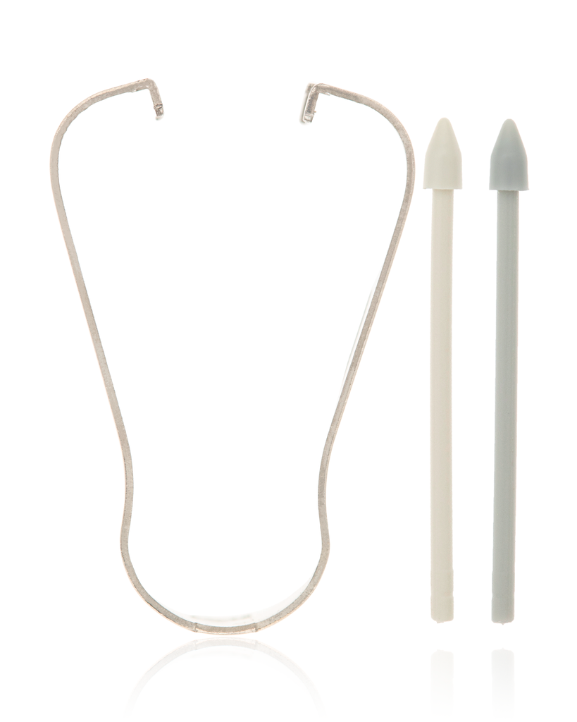 Stylus nib Compatible For Samsung Galaxy Note 10 / Note 20 / Note 20 Ultra / Tab S6 (T860 / T865) / Tab S7 11&quot; (T870 / T875) (Gray / Aura White) (5 Pack)