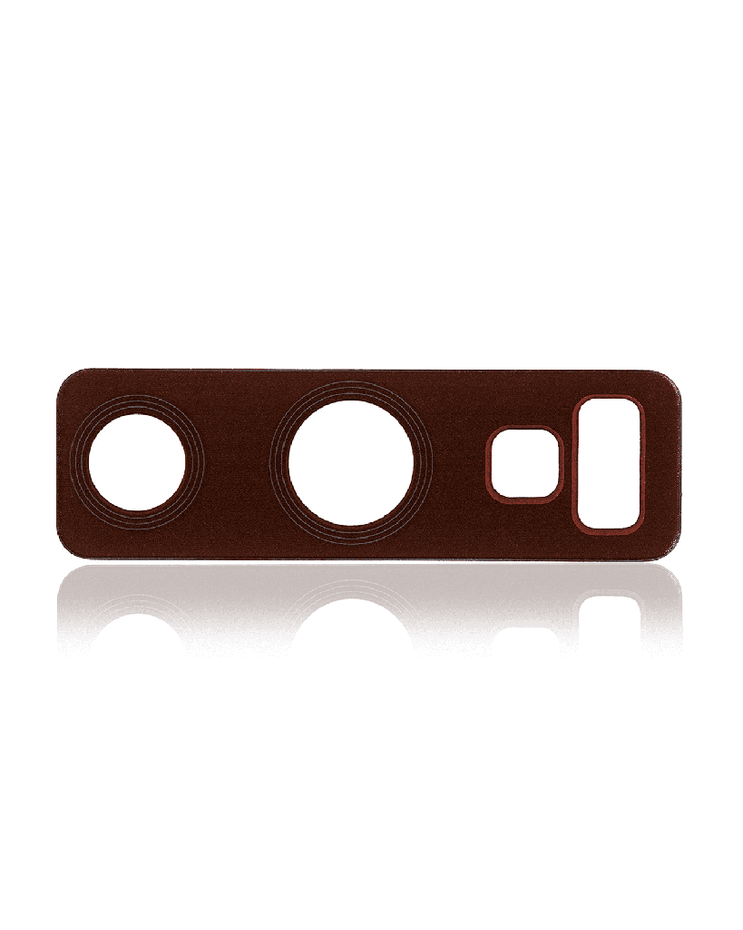 Back Camera Lens (Glass Only) With Adhesive Compatible For Samsung Galaxy Note 9 (Metallic Copper)