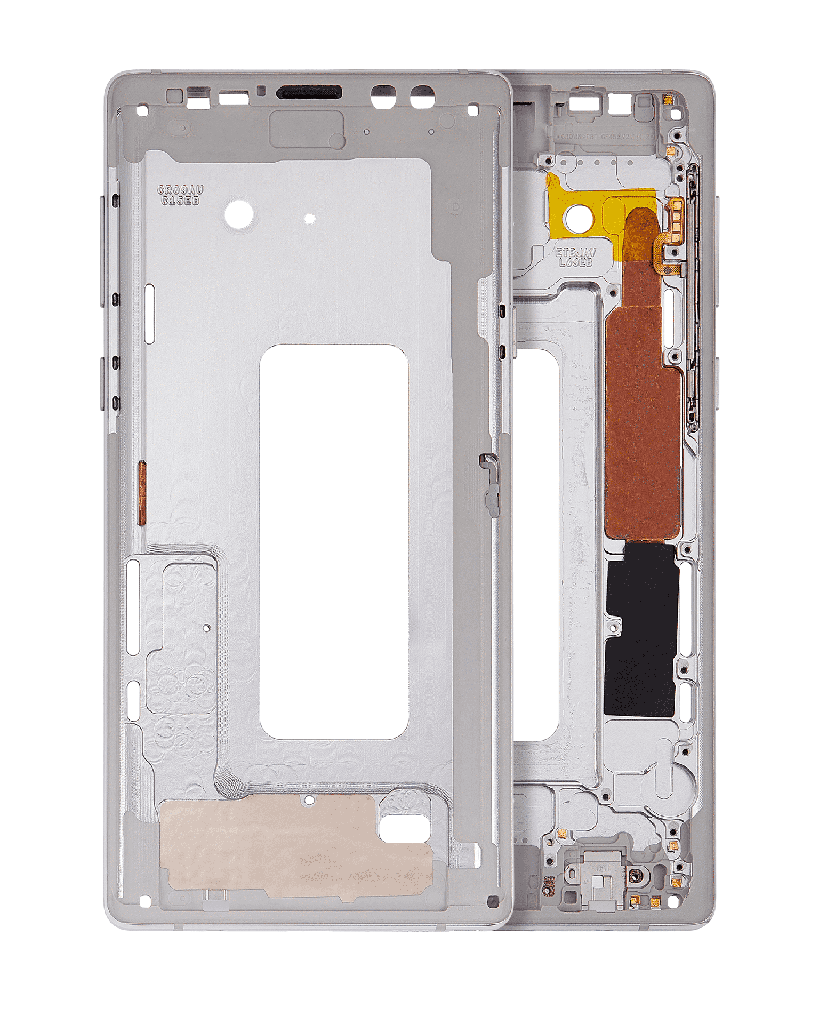 Mid-Frame Housing Compatible For Samsung Galaxy Note 9 (Alpine White)