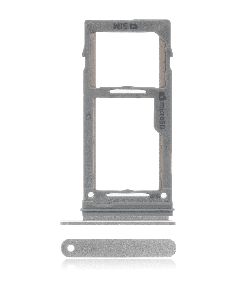 Single Sim Card Tray Compatible For Samsung Galaxy Note 9 (Cloud Silver)
