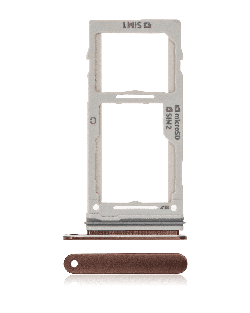 Dual Sim Card Tray Compatible For Samsung Galaxy Note 9 (Metallic Copper)